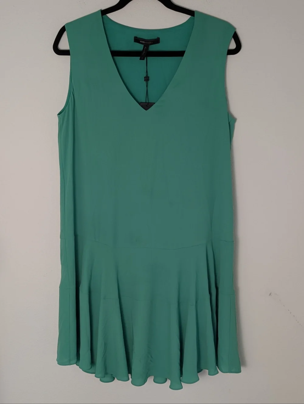 bcbg neon green dress Neon Green Bodycon Split Evening Gown main image 1